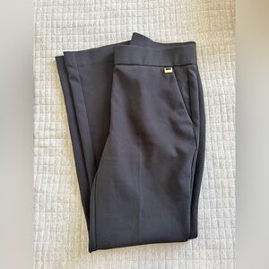 Anne Klein Black Straight Leg Pants